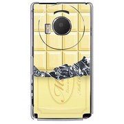 101P-YCM2P0067-78 [SoftBank 101P LUMIX Phone用 カバー 板チョココレクションホワイト]