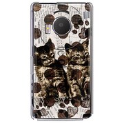 101P-YCM2P0071-78 [SoftBank 101P LUMIX Phone用 カバー Catウォールペーパーホワイト]