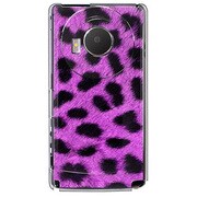 101P-YCM2P0074-78 [SoftBank 101P LUMIX Phone用 カバー チーター柄パープル]