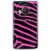 101P-YCM2P0076-78 [SoftBank 101P LUMIX Phone用 カバー ゼブラ柄ビッグピンク]