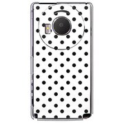 101P-YCM2P0099-78 [SoftBank 101P LUMIX Phone用 カバー DotPatternキュートホワイト]