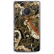 101P-YCM2P0107-78 [SoftBank 101P LUMIX Phone用 カバー 昇り龍天龍]