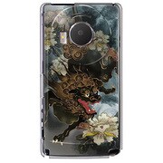101P-YCM2P0110-78 [SoftBank 101P LUMIX Phone用 カバー 唐獅子牡丹アップライト]