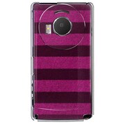 101P-YCM2P0130-78 [SoftBank 101P LUMIX Phone用 カバー ボーダーソックスピンク＆ネイビー]