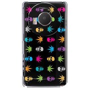 101P-YCM2P0198-78 [SoftBank 101P LUMIX Phone用 カバー カラフルモノグラムスカル]
