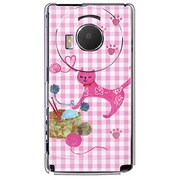 101P-YCM2P0216-78 [SoftBank 101P LUMIX Phone用 カバー ネコちゃんのいたずら]