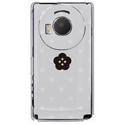 101P-YCM2P0240-78 [SoftBank 101P LUMIX Phone用 カバー ブラックスターフラワーB]