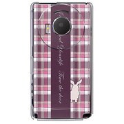 101P-YCM2P0257-78 [SoftBank 101P LUMIX Phone用 カバー チェック柄コレクションウサギ]