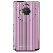 101P-YCM2P0271-78 [SoftBank 101P LUMIX Phone用 カバー StripePatternパープル]