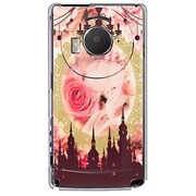 101P-YCM2P0274-78 [SoftBank 101P LUMIX Phone用 カバー 薔薇のお城]