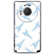 101P-YCM2P0287-78 [SoftBank 101P LUMIX Phone用 カバー エッフェル塔コレクションホワイトブルー]