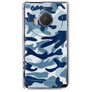 101P-YCM2P0340-78 [SoftBank 101P LUMIX Phone用 カバー カモ柄アーミーブルー]