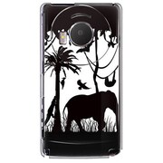 101P-YCM2P0374-78 [SoftBank 101P LUMIX Phone用 カバー ブラックサファリ]