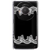 101P-YCM2P0380-78 [SoftBank 101P LUMIX Phone用 カバー レースバラフライ]