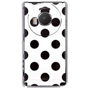 101P-YCM2P0396-78 [SoftBank 101P LUMIX Phone用 カバー DotPatternクラシックBigホワイト]