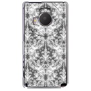 101P-YCM2P0408-78 [SoftBank 101P LUMIX Phone用 カバー ゴシックレース柄ホワイト]