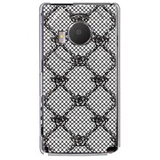 101P-YCM2P0409-78 [SoftBank 101P LUMIX Phone用 カバー ゴシックレース柄ブラック]