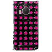 101P-YCM2P0413-78 [SoftBank 101P LUMIX Phone用 カバー ブラックグロメット＆ピンク]
