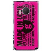 101P-YCM2P0441-78 [SoftBank 101P LUMIX Phone用 カバー MADEINLOVEpinkdesign]