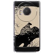 101P-YCM2P0443-78 [SoftBank 101P LUMIX Phone用 カバー サバンナチーターゴールドプレート]