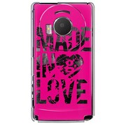 101P-YCM2P0472-78 [SoftBank 101P LUMIX Phone用 カバー MadeinLovePinkPaint]