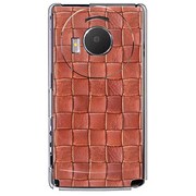 SoftBank 101P LUMIX Phone用 カバー クロスレザーパターンレッド 101P-YCM2P0521-78