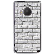 101P-YCM2P0571-78 [SoftBank 101P LUMIX Phone用 カバー レンガパターンホワイトA]