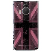 101P-YCM2P0602-78 [SoftBank 101P LUMIX Phone用 カバー ユニオンジャックコレクショングレーカラーズ♯20ダークピンク]