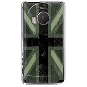 101P-YCM2P0605-78 [SoftBank 101P LUMIX Phone用 カバー ユニオンジャックコレクショングレーカラーズ♯50ダークグリーン]