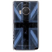 101P-YCM2P0611-78 [SoftBank 101P LUMIX Phone用 カバー ユニオンジャックコレクショングレーカラーズ♯110ダークブルー]