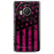 101P-YCM2P0641-78 [SoftBank 101P LUMIX Phone用 カバー ブラックアメリカンフラッグLAカラーズ♯10ワシントンピンク]