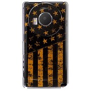 101P-YCM2P0643-78 [SoftBank 101P LUMIX Phone用 カバー ブラックアメリカンフラッグLAカラーズ♯30フロリダオレンジ]