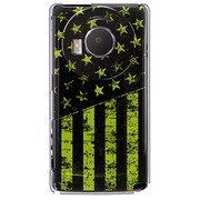 101P-YCM2P0644-78 [SoftBank 101P LUMIX Phone用 カバー ブラックアメリカンフラッグLAカラーズ♯40バージニアグリーン]