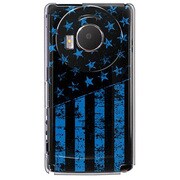 101P-YCM2P0646-78 [SoftBank 101P LUMIX Phone用 カバー ブラックアメリカンフラッグLAカラーズ♯60ジョージアブルー]
