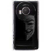 SoftBank 101P LUMIX Phone用 カバー アノニマスフェイスAワールドワード 101P-YCM2P0670-78