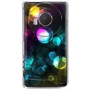 101P-YCM2P0680-78 [SoftBank 101P LUMIX Phone用 カバー レインボーリングドットグラフィックA]