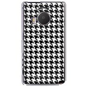101P-YCM2P0746-78 [SoftBank 101P LUMIX Phone用 カバー 千鳥格子デザインドットB]