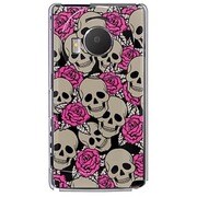 101P-YCM2P0747-78 [SoftBank 101P LUMIX Phone用 カバー Skull's＆RoseA]