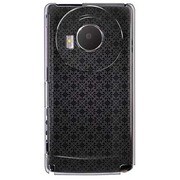 101P-YCM2P0758-78 [SoftBank 101P LUMIX Phone用 カバー クラシックパターンデザインクイーンブラック]