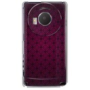 101P-YCM2P0759-78 [SoftBank 101P LUMIX Phone用 カバー クラシックパターンデザインクイーンマゼンタ]