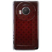 101P-YCM2P0760-78 [SoftBank 101P LUMIX Phone用 カバー クラシックパターンデザインクイーンレッド]