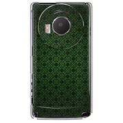 101P-YCM2P0764-78 [SoftBank 101P LUMIX Phone用 カバー クラシックパターンデザインクイーンダークグリーン]