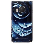 101P-YCM2P0765-78 [SoftBank 101P LUMIX Phone用 カバー ウォーターローズクラシックデザインブルー]