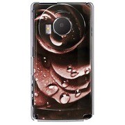 101P-YCM2P0767-78 [SoftBank 101P LUMIX Phone用 カバー ウォーターローズクラシックデザインレッド]