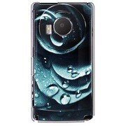 101P-YCM2P0768-78 [SoftBank 101P LUMIX Phone用 カバー ウォーターローズクラシックデザイングリーン]