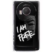 SoftBank 101P LUMIX Phone用 カバー Anonymous-IamFree 101P-YCM2P0797-78