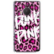 101P-YCM2P0798-78 [SoftBank 101P LUMIX Phone用 カバー ヒョウ柄PUNKPINK]