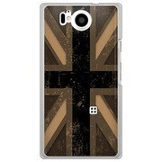 106SH-YCM2P0603-78 [SoftBank 106SH AQUOS PHONE Xx 用 カバー ユニオンジャックコレクショングレーカラーズ♯30エッジオレンジ]