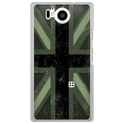 106SH-YCM2P0605-78 [SoftBank 106SH AQUOS PHONE Xx 用 カバー ユニオンジャックコレクショングレーカラーズ♯50ダークグリーン]