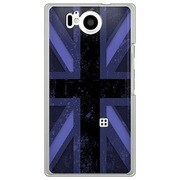 106SH-YCM2P0608-78 [SoftBank 106SH AQUOS PHONE Xx 用 カバー ユニオンジャックコレクショングレーカラーズ♯80NYブルー]